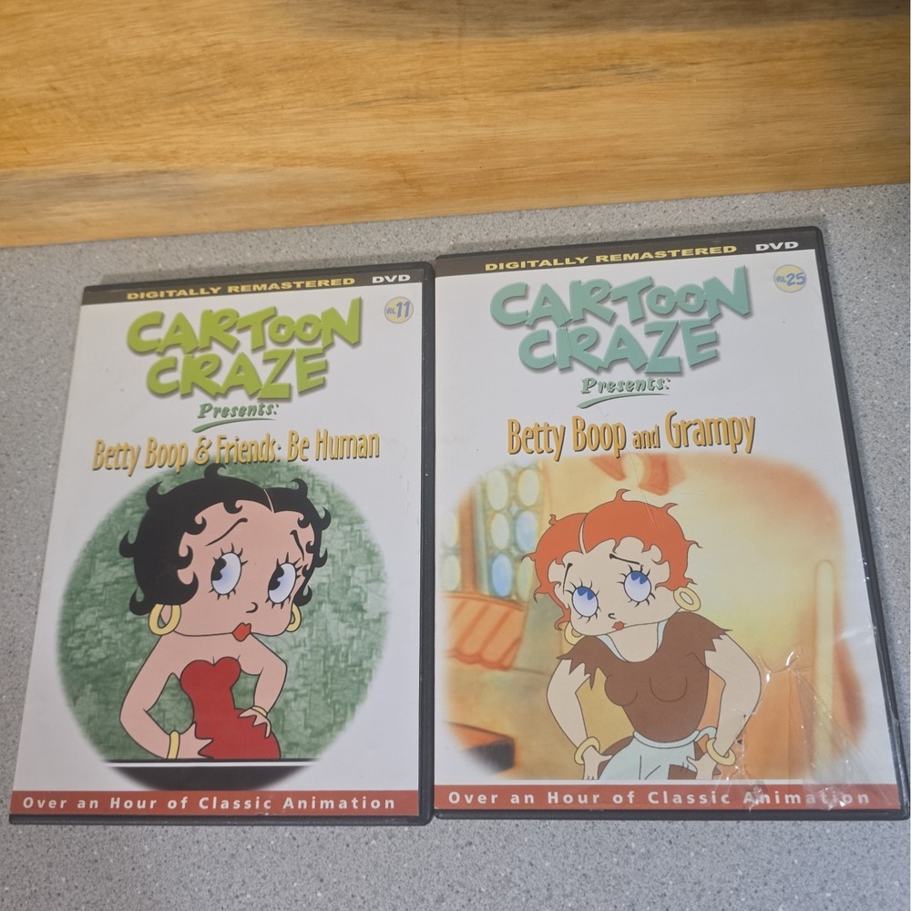 Cartoon Craze vol. 11 Betty Boop & Friends Be Human, Betty Boop And Grampy